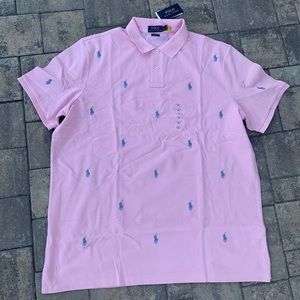 Polo Ralph Lauren all over logo golf shirt